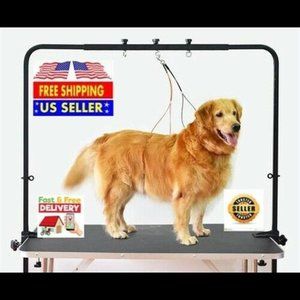 SHELANDY Overhead pet Grooming arm/Bars with Clamps Ideal for Pet Grooming